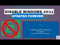 How to Stop Windows from Updating Forever — Windows 10 Hack