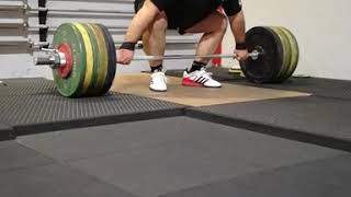 Farina Christian snatch pull/ tirate strappo 3 x 150kg(330lb)