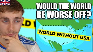 Brit Reacts to What if USA Stopped Existing