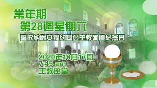 聖依納爵安提約基亞主教殉道紀念日(17/10/2020)