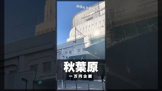 男の欲望を満たす一万円企画「秋葉原編」#秋葉原 #ラーメン #ED薬 #pr