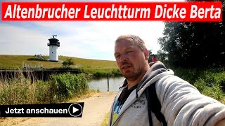 Cuxhaven Altenbruch und die Dicke Berta hinter dem Deich / Cuxhaven Fotos | Cuxhaven Fotografiert