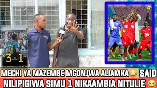 MZEE SAID|NILIPIGIWA SIMU 1 TU NIKAJUA IMEISHA😂 MECHI YA MAZEMBE MGONJWA WANGU ALIAMKA NIKAJUA KESI😂