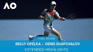 Reilly Opelka v Denis Shapovalov Extended Highlights (3R) | Australian Open 2022