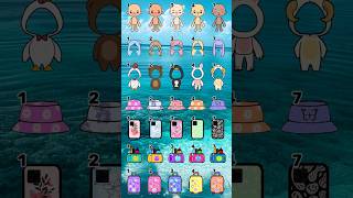 1,2,3,4,7🥰🫰Choose Your Favourite Look #tocaboca #tocalifeworld