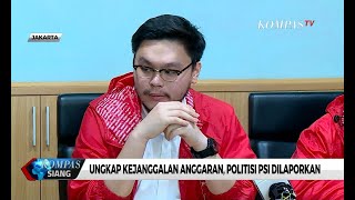 Ungkap Janggalnya Anggaran DKI, Politisi PSI Dilaporkan