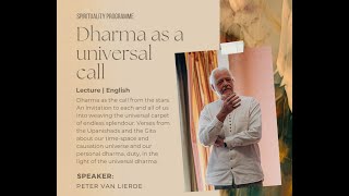 Peter Van Lierde - Dharma as a Universal Call