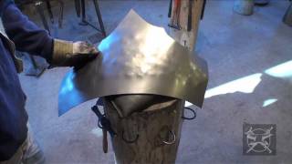 Fabrication d'armure médiévale Making of medieval armor #16