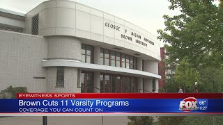 Brown University cuts 11 varsity programs