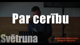 Liecības un svētruna /28.04.2019/ M. Vidzenieks