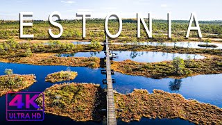 Estonia 4K Ultra HD • Stunning Footage Estonia, Scenic Relaxation Film with Calming Music