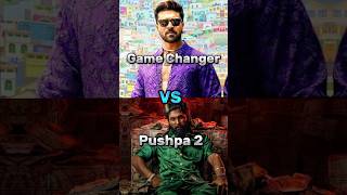 Game Changer v/s Pushpa 2.     #pushpa2 #vs #gamechanger #alluarjun #ramcharan