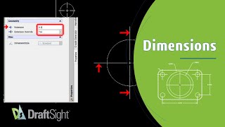 Modify Extension Line Length of Centerline for Specific Circle(s) or Arc(s) from Properties Palette