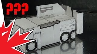 MYSTERY REVIEW! Transformers Custom Papercraft Canadia' Reviewer Ep.136