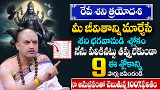 శని త్రయోదశి   Shani Trayodashi 20245  Shani Trayodashi Pooja   NANDIBATLA   #sumantvspiritual