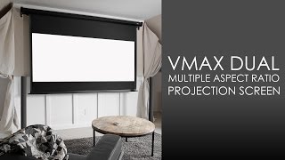 Elite Screens VMAX Dual Series Electric Projection Screen