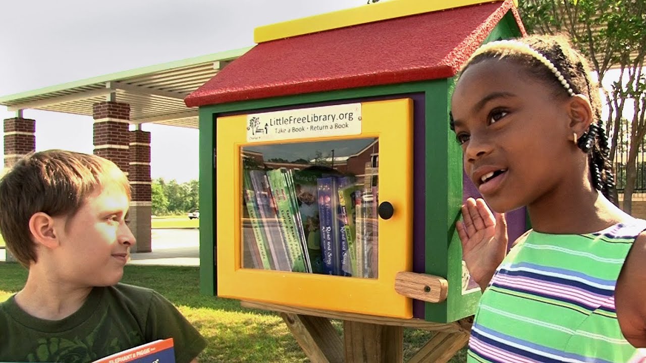 Little Free Libraries - Building Literacy In The Spring Community - YouTube