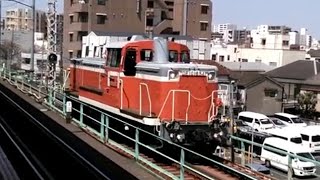 DE10-1654単機田端常駐交換返却回送三河島駅通過