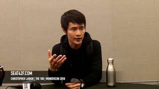 Christopher Larkin The 100 Season 5 WonderCon 2018 Interview HD
