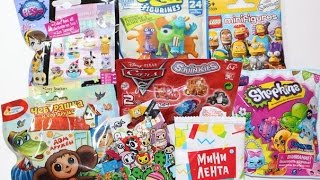 Сюрпризы в пакетиках №13*2. ТОКИДОКИ, LEGO, Shopkins и др.