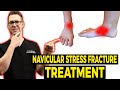 Navicular Stress Fracture Treatment [Exercise, Shoes & Stretches]