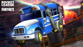 How to get *FREE* Battle Bus (Titanium White) SUV Car Body in Fortnite \u0026 Rocket League