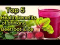 Top 5 Health Benefits of Beetroot Juice | Tony Herbal Remedies