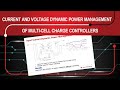 Current and voltage dynamic power management of multi-cell charges