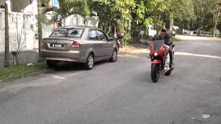 Naza Blade 250R / Hyosung / Kasinski acceleration with Leo Vince Cobra Exhaust