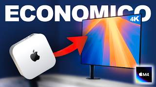 Setup Economico Mac Mini M4  + MONITOR 4K