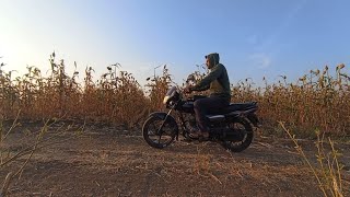 [1st day] Bike journey alone in a buetiful nature with morning tea