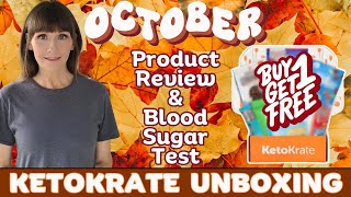 October KetoKrate Unboxing \u0026 Taste Test | B1G1 FREE!