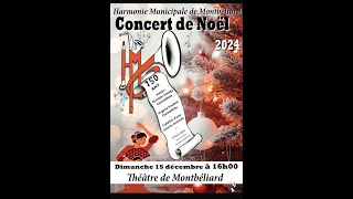 Concert Noël 2024, 150 Ans de l'harmonie de Montbéliard