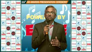 MR. A BALAN OF SWELECT ENERGY SYSTEMS LTD. SPEEKING DURING 21ST SD AWARDS \u0026 16TH UPS cum SOLAR DAY.