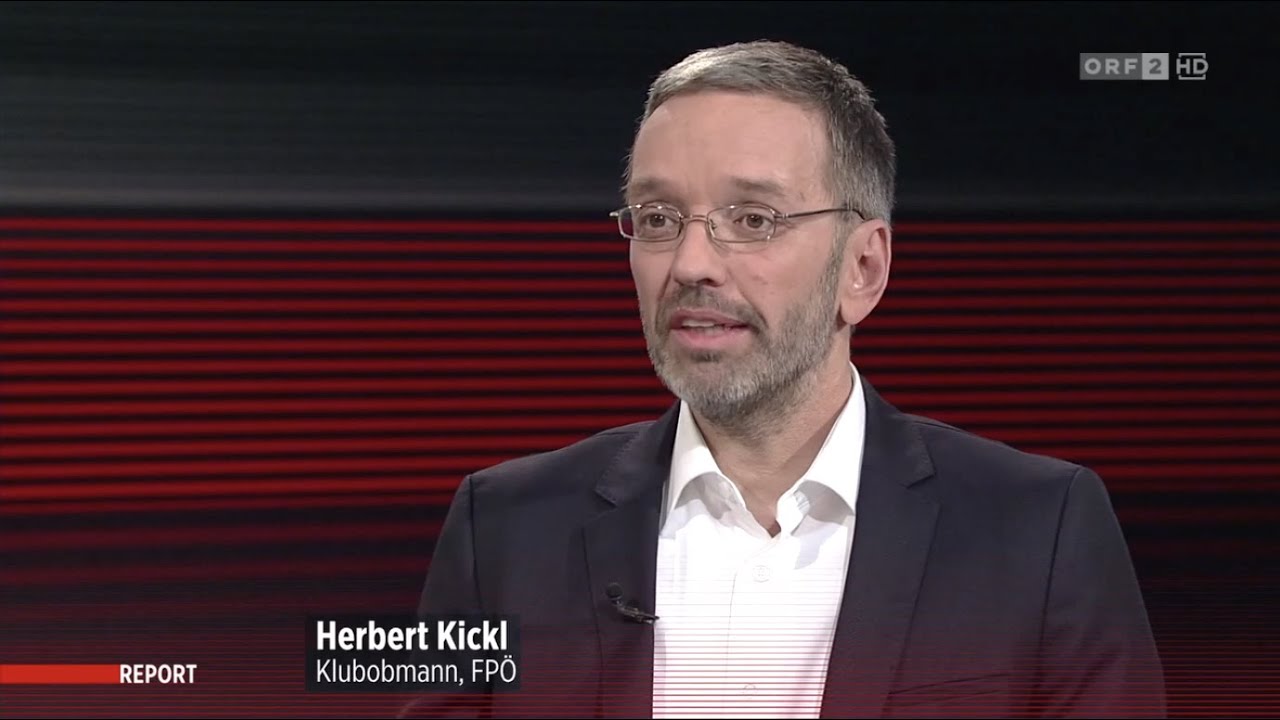 Herbert Kickl - Report-Interview - 10.12.2019 - YouTube