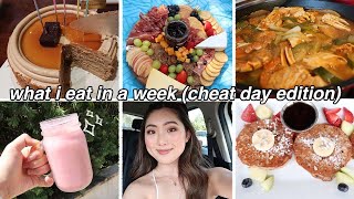 CHEAT DAY EVERYDAY | What I Eat in a Week (Realistic+Intuitive Eating) | What I Do After Cheat Day