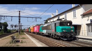 Trafic Intense à Saint Fons avec la CC72074 !