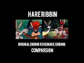 Hare Ribbin Comparison Original Vs Second Version