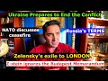 Zelensky's Exile to London. Ukr prepares to end conflict. Rus' Terms. NATO discusses ceasefire.