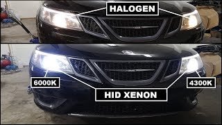 SAAB 9-3 HID XENON UPGRADE. What you need to know!