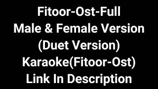 Fitoor Full Ost    Male & Female Version    Duet Version    Shani Arshad & Aima Baig  Full HD