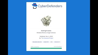 CyberDefenders - BankingTroubles