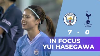Yui Hasegawa / 長谷川唯 | Man. City vs Tottenham Hotspur | Matchweek 8 | Women's Super League 2023/24