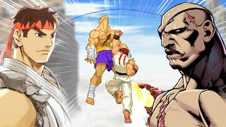 Ryu VS Sagat Sprite Animation | Sprite Animated Fight 2022