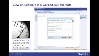 MyMathLab Global - how to work in your course.