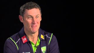 Mike Hussey strike bowler