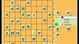 『24将棋実況 173』 居飛車 VS 角交換四間飛車(立石流) +おまけ（矢倉戦）