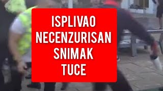 GURNUO GA NA ZEMLJU, SUTIRAO U GLAVU - Isplivao NECENZURISAN SNIMAK tuce u Zadruzi