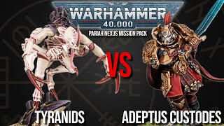 Tyranids Vs Adeptus Custodes - Warhammer 40k 10th Edition