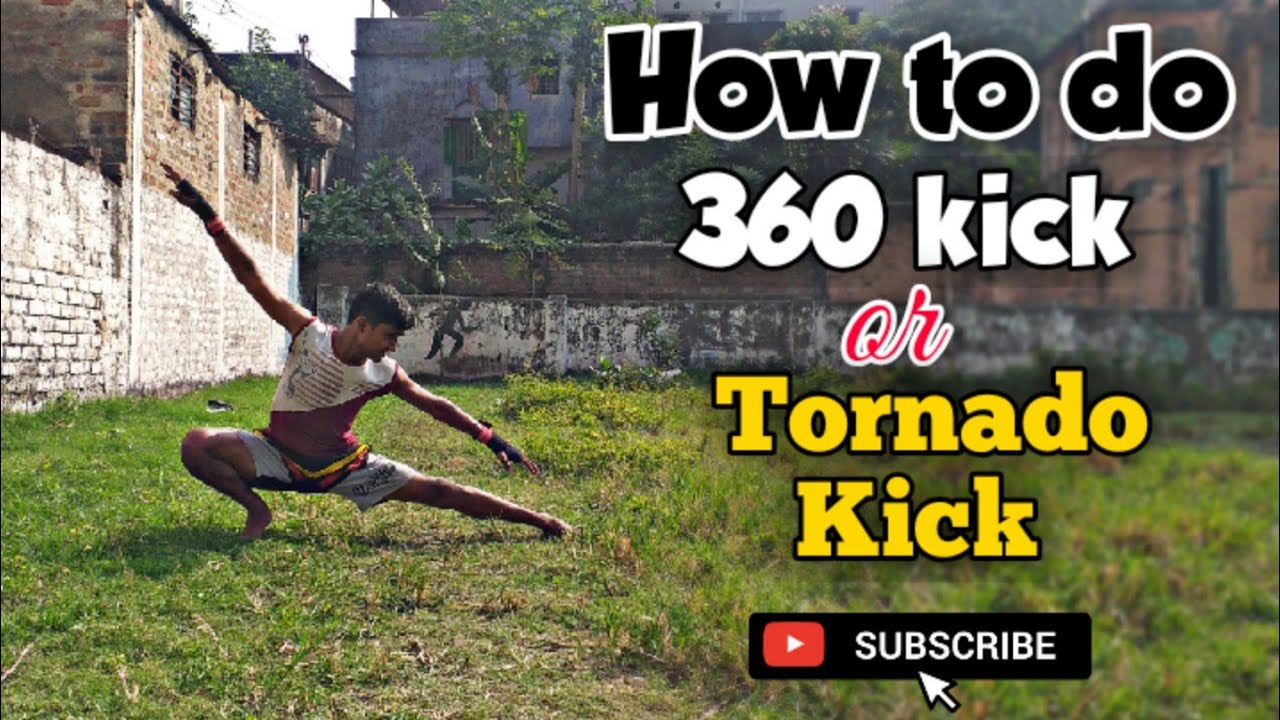 How To Fo 360 Kick Or Tornado Kick || Tornado Kick Tutorial😱😰 || 360 ...